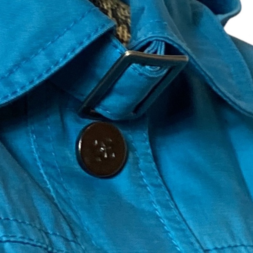 Gallery Vintage Blue Snap Closure Jacket M - Picture 8 of 13